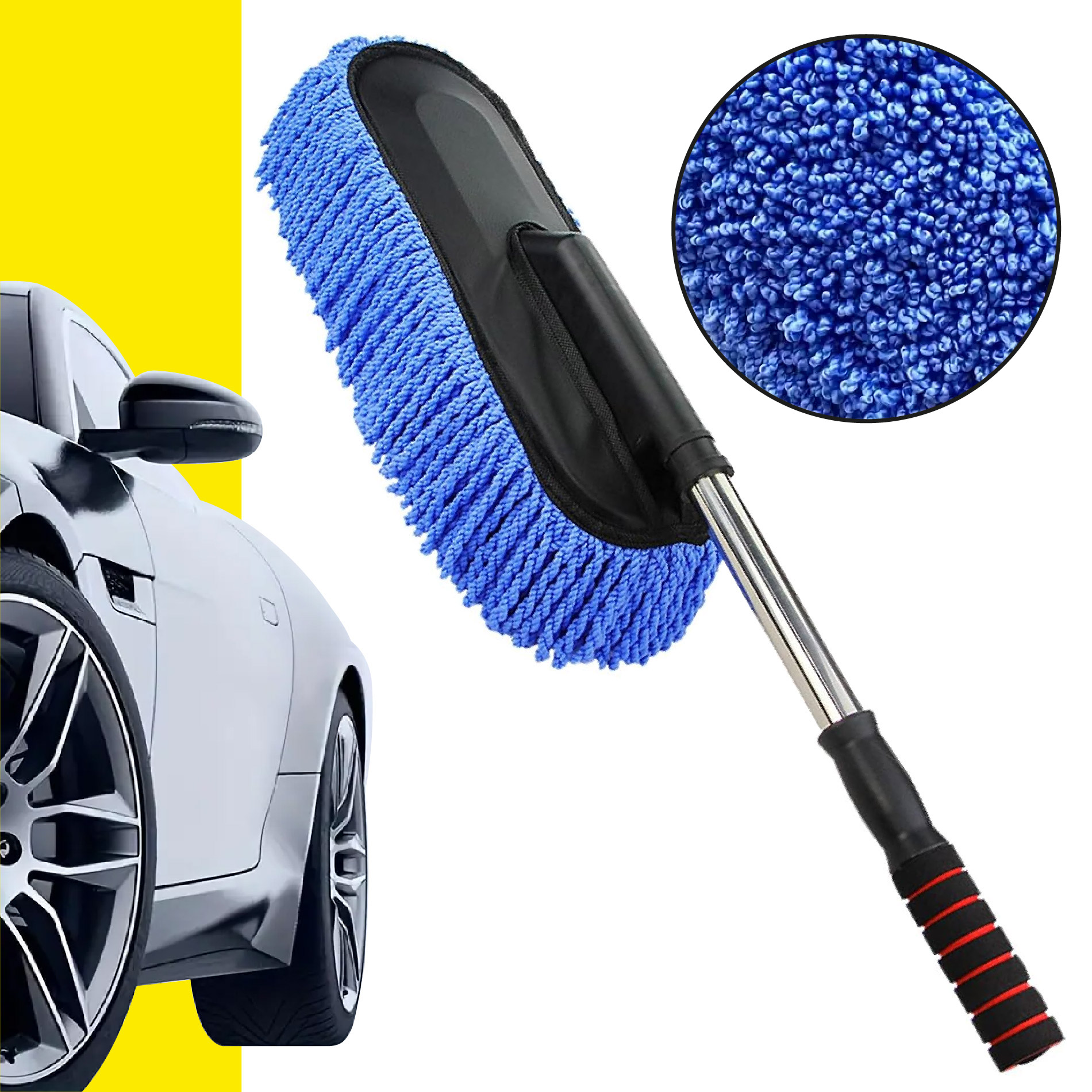 Miniatura 2 de Cepillo Microfibra Expandible Para Carro